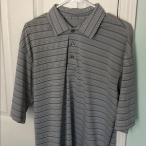 Men’s gray golf shirt-size M